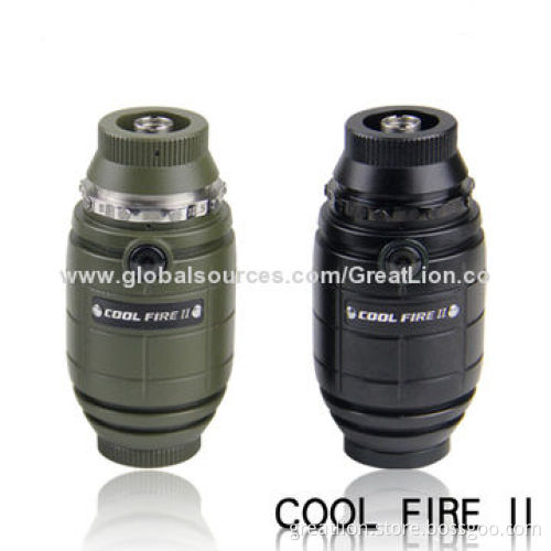 2014 E Cigarette, Cool Fire II, Grenade Shape in Stock, Fast Delivery, On/Off Battery Switch